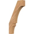 thumbnail image 1 of Ekena Millwork 3 1/2"W x 14"D x 26"H Balboa Smooth Knee Brace, Western Red Cedar, 1 of 13