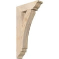 thumbnail image 1 of Ekena Millwork 3 1/2"W x 14"D x 26"H Thorton Traditional Smooth Bracket, Douglas Fir, 1 of 4