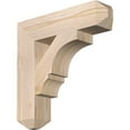 thumbnail image 1 of Ekena Millwork 3 1/2"W x 16"D x 16"H Balboa Craftsman Smooth Bracket, Douglas Fir, 1 of 4