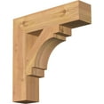 thumbnail image 1 of Ekena Millwork 3 1/2"W x 16"D x 16"H Merced Block Smooth Bracket, Western Red Cedar, 1 of 4