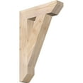 thumbnail image 1 of Ekena Millwork 3 1/2"W x 16"D x 24"H Traditional Slat Smooth Bracket, Douglas Fir, 1 of 4