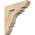 thumbnail image 1 of Ekena Millwork 3 1/2"W x 18"D x 18"H Merced Slat Smooth Bracket, Douglas Fir, 1 of 4