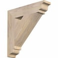 thumbnail image 1 of Ekena Millwork 3 1/2"W x 18"D x 18"H Traditional Traditional Smooth Bracket, Douglas Fir, 1 of 4