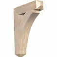 thumbnail image 1 of Ekena Millwork 3 1/2"W x 18"D x 22"H Thorton Craftsman Smooth Bracket, Douglas Fir, 1 of 13