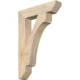 thumbnail image 1 of Ekena Millwork 3 1/2"W x 18"D x 26"H Legacy Slat Smooth Bracket, Douglas Fir, 1 of 4