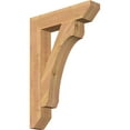 thumbnail image 1 of Ekena Millwork 3 1/2"W x 18"D x 26"H Legacy Slat Smooth Bracket, Western Red Cedar, 1 of 4