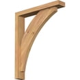 thumbnail image 1 of Ekena Millwork 3 1/2"W x 20"D x 24"H Thorton Block Smooth Bracket w/ Offset Brace, Western Red Cedar, 1 of 25