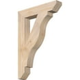 thumbnail image 1 of Ekena Millwork 3 1/2"W x 20"D x 28"H Funston Slat Smooth Bracket, Douglas Fir, 1 of 4