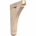thumbnail image 1 of Ekena Millwork 3 1/2"W x 20"D x 28"H Thorton Craftsman Smooth Bracket, Douglas Fir, 1 of 13