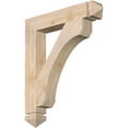 thumbnail image 1 of Ekena Millwork 3 1/2"W x 22"D x 26"H Legacy Arts & Crafts Smooth Bracket, Douglas Fir, 1 of 4