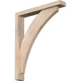 thumbnail image 1 of Ekena Millwork 3 1/2"W x 22"D x 26"H Thorton Block Smooth Bracket w/ Offset Brace, Douglas Fir, 1 of 25