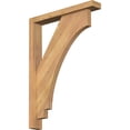 thumbnail image 1 of Ekena Millwork 3 1/2"W x 22"D x 30"H Imperial Block Smooth Bracket w/ Offset Brace, Western Red Cedar, 1 of 25