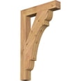 thumbnail image 1 of Ekena Millwork 3 1/2"W x 22"D x 34"H Olympic Block Smooth Bracket, Western Red Cedar, 1 of 25