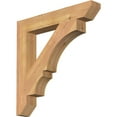 thumbnail image 1 of Ekena Millwork 3 1/2"W x 24"D x 24"H Balboa Slat Smooth Bracket, Western Red Cedar, 1 of 4