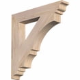 thumbnail image 1 of Ekena Millwork 3 1/2"W x 24"D x 24"H Balboa Traditional Smooth Bracket, Douglas Fir, 1 of 13