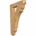 thumbnail image 1 of Ekena Millwork 3 1/2"W x 24"D x 32"H Olympic Arts & Crafts Smooth Bracket, Western Red Cedar, 1 of 13