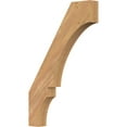 thumbnail image 1 of Ekena Millwork 3 1/2"W x 24"D x 36"H Balboa Smooth Knee Brace, Western Red Cedar, 1 of 13