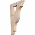 thumbnail image 1 of Ekena Millwork 3 1/2"W x 24"D x 36"H Funston Traditional Smooth Bracket, Douglas Fir, 1 of 13