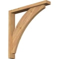 thumbnail image 1 of Ekena Millwork 3 1/2"W x 26"D x 26"H Thorton Block Smooth Bracket w/ Offset Brace, Western Red Cedar, 1 of 25