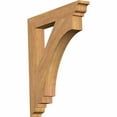 thumbnail image 1 of Ekena Millwork 3 1/2"W x 26"D x 30"H Imperial Traditional Smooth Bracket, Western Red Cedar, 1 of 4