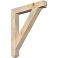 thumbnail image 1 of Ekena Millwork 3 1/2"W x 26"D x 30"H Traditional Craftsman Smooth Bracket, Douglas Fir, 1 of 13