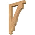 thumbnail image 1 of Ekena Millwork 3 1/2"W x 26"D x 38"H Balboa Arts & Crafts Smooth Bracket, Western Red Cedar, 1 of 4
