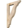 thumbnail image 1 of Ekena Millwork 3 1/2"W x 26"D x 38"H Funston Slat Smooth Bracket, Douglas Fir, 1 of 4