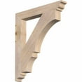 thumbnail image 1 of Ekena Millwork 3 1/2"W x 28"D x 32"H Balboa Traditional Smooth Bracket, Douglas Fir, 1 of 13