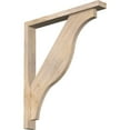 thumbnail image 1 of Ekena Millwork 3 1/2"W x 28"D x 32"H Funston Block Smooth Bracket w/ Offset Brace, Douglas Fir, 1 of 25