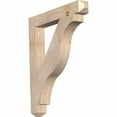 thumbnail image 1 of Ekena Millwork 3 1/2"W x 28"D x 32"H Funston Craftsman Smooth Bracket, Douglas Fir, 1 of 13