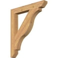 thumbnail image 1 of Ekena Millwork 3 1/2"W x 28"D x 32"H Funston Slat Smooth Bracket, Western Red Cedar, 1 of 4