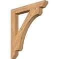 thumbnail image 1 of Ekena Millwork 3 1/2"W x 28"D x 32"H Legacy Slat Smooth Bracket, Western Red Cedar, 1 of 4