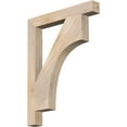 thumbnail image 1 of Ekena Millwork 3 1/2"W x 28"D x 36"H Westlake Block Smooth Bracket, Douglas Fir, 1 of 25