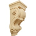 thumbnail image 1 of Ekena Millwork 3 1/2"W x 3"D x 7"H Small Traditional Corbel, Alder, 1 of 4