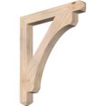 thumbnail image 1 of Ekena Millwork 3 1/2"W x 30"D x 34"H Legacy Craftsman Smooth Bracket, Douglas Fir, 1 of 4