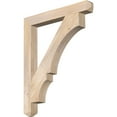 thumbnail image 1 of Ekena Millwork 3 1/2"W x 30"D x 36"H Balboa Craftsman Smooth Bracket, Douglas Fir, 1 of 4