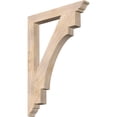 thumbnail image 1 of Ekena Millwork 3 1/2"W x 30"D x 42"H Merced Traditional Smooth Bracket, Douglas Fir, 1 of 4