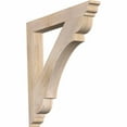 thumbnail image 1 of Ekena Millwork 3 1/2"W x 32"D x 32"H Olympic Traditional Smooth Bracket, Douglas Fir, 1 of 13