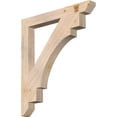 thumbnail image 1 of Ekena Millwork 3 1/2"W x 32"D x 36"H Merced Slat Smooth Bracket, Douglas Fir, 1 of 4