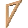 thumbnail image 1 of Ekena Millwork 3 1/2"W x 32"D x 38"H Traditional Traditional Smooth Bracket, Western Red Cedar, 1 of 4