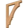 thumbnail image 1 of Ekena Millwork 3 1/2"W x 32"D x 40"H Balboa Block Smooth Bracket, Western Red Cedar, 1 of 4