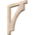 thumbnail image 1 of Ekena Millwork 3 1/2"W x 32"D x 40"H Westlake Block Smooth Bracket, Douglas Fir, 1 of 4