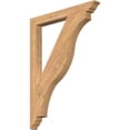 thumbnail image 1 of Ekena Millwork 3 1/2"W x 34"D x 46"H Funston Traditional Smooth Bracket, Western Red Cedar, 1 of 4