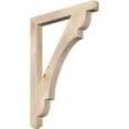 thumbnail image 1 of Ekena Millwork 3 1/2"W x 34"D x 46"H Olympic Craftsman Smooth Bracket, Douglas Fir, 1 of 4