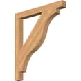 thumbnail image 1 of Ekena Millwork 3 1/2"W x 36"D x 40"H Funston Block Smooth Bracket, Western Red Cedar, 1 of 4