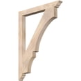 thumbnail image 1 of Ekena Millwork 3 1/2"W x 36"D x 48"H Balboa Traditional Smooth Bracket, Douglas Fir, 1 of 4
