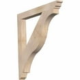 thumbnail image 1 of Ekena Millwork 3 1/2"W x 38"D x 38"H Funston Traditional Smooth Bracket, Douglas Fir, 1 of 13