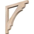thumbnail image 1 of Ekena Millwork 3 1/2"W x 38"D x 38"H Olympic Block Smooth Bracket, Douglas Fir, 1 of 25