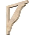 thumbnail image 1 of Ekena Millwork 3 1/2"W x 38"D x 42"H Funston Block Smooth Bracket, Douglas Fir, 1 of 4