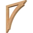 thumbnail image 1 of Ekena Millwork 3 1/2"W x 38"D x 42"H Thorton Traditional Smooth Bracket, Western Red Cedar, 1 of 4